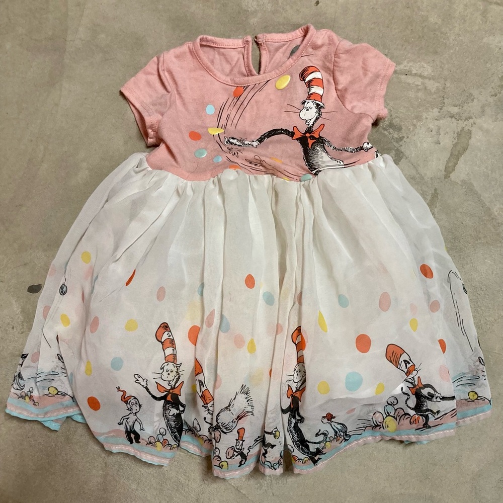 Dr. Seuss toddler girl dress